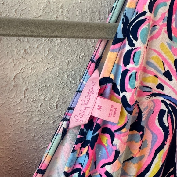 Lilly Pulitzer Parigi Nautic Navy Boho Bateau Dress - Picture 2 of 3